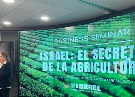 Israel presenta soluciones hídricas para campesinos mexicanos