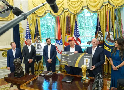 Presidente Trump destaca en Sorteo Mundial en Washington