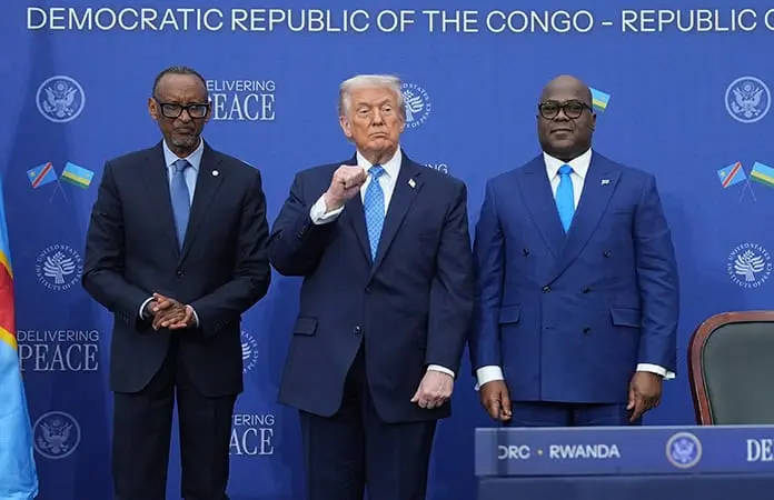 RDC y Ruanda firman la paz, frente a Trump