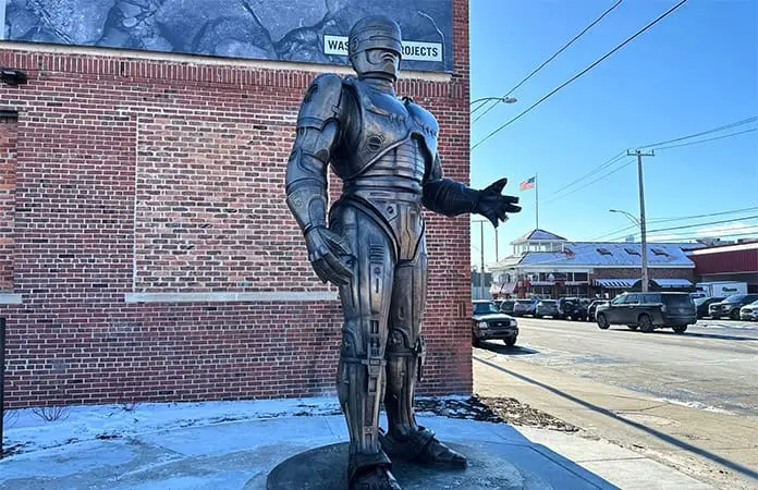 RoboCop ya encontró su hogar en Detroit