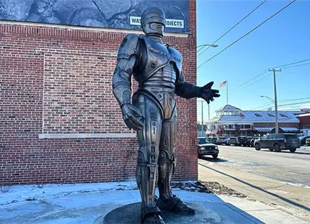 RoboCop ya encontró su hogar en Detroit