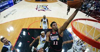 Sixers se imponen a Warriors diezmados