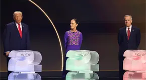 Trump elogia a Sheinbaum: est&aacute; haciendo un muy buen trabajo