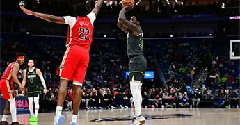 Wolves someten a los Pelicans