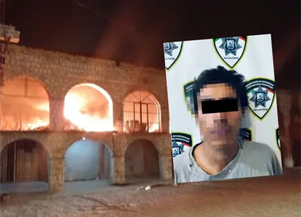 Cae sujeto acusado de provocar incendio en Las Julias Cae sujeto acusado de provocar incendio en Las Julias