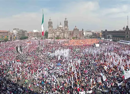 Fotos | Abarrotan el Zócalo por 7 años de la 4T Fotos | Abarrotan el Zócalo por 7 años de la 4T