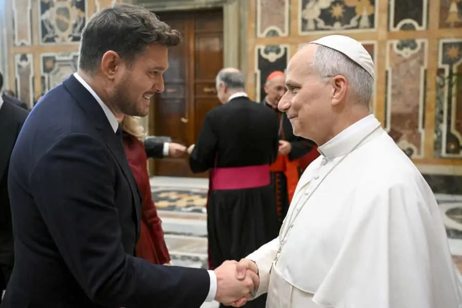 Michael Bublé brilla en el Concierto de los Pobres del Vaticano
