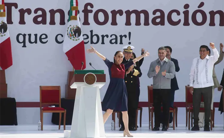 No vencer&aacute;n al pueblo ni a su Presidenta: Sheinbaum