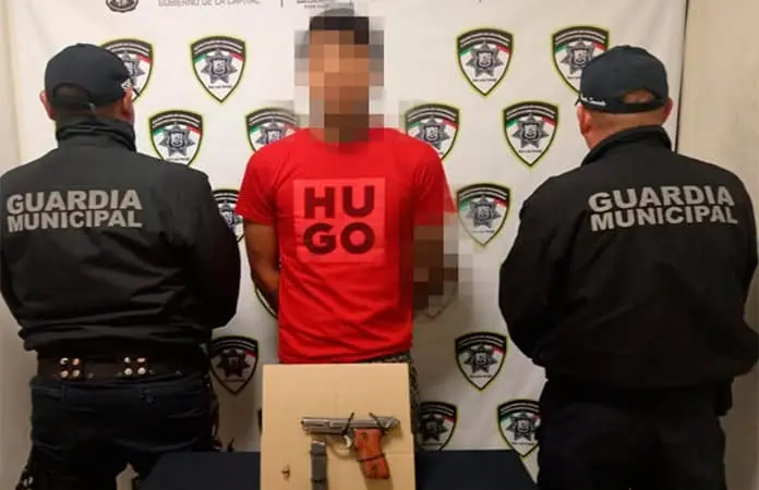 Remiten a individuo que baleó a repartidor