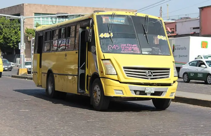 Reprueba transporte público en San Luis