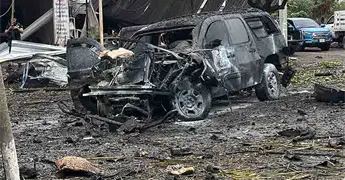Coche bomba que estall&oacute; en Coahuayana fue accionado a distancia