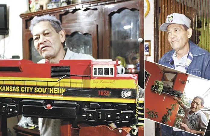 Jorge Zamarrón, un maquinista que dedicó su vida al ferrocarril
