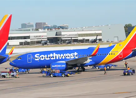 Southwest Airlines recibe multa por cancelación masiva de vuelos