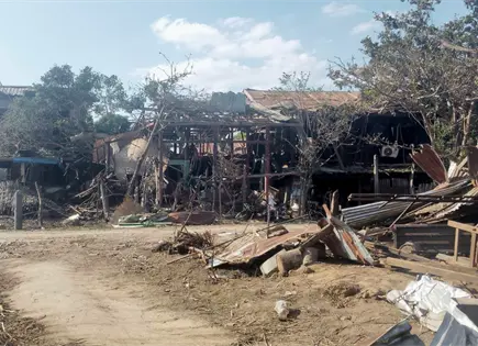 Ataque aéreo en Myanmar mata civiles en Sagaing Ataque aéreo en Myanmar mata civiles en Sagaing