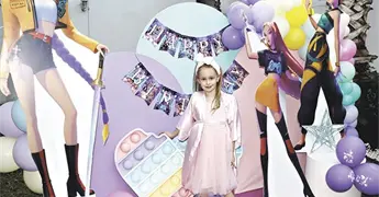 HENRIETTE "POP IT Y HUNTRIX" EN SU CUMPLEA&Ntilde;OS