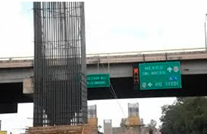 Avisan sobre cierres nocturnos por obra en Circuito Potosí