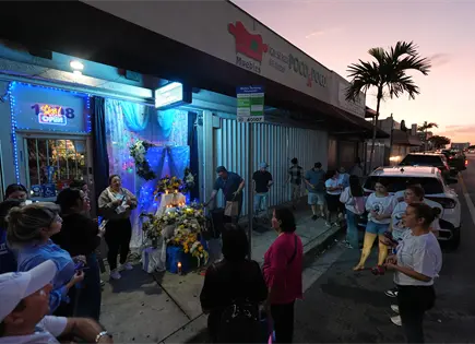 Cientos de nicaragüenses celebran la Inmaculada Concepción en Miami