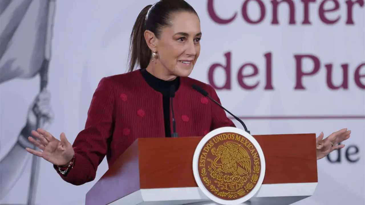 Claudia Sheinbaum destaca protección a jueces con figura de jueces sin rostros