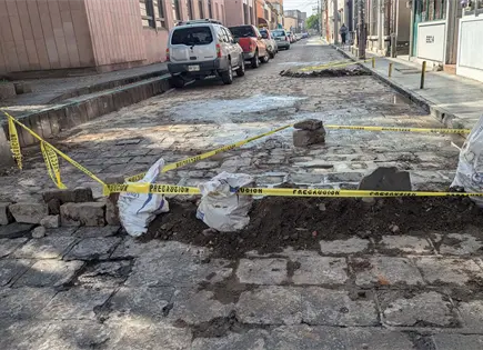 Intervienen calles en el centro tras deterioro en adoquines Intervienen calles en el centro tras deterioro en adoquines