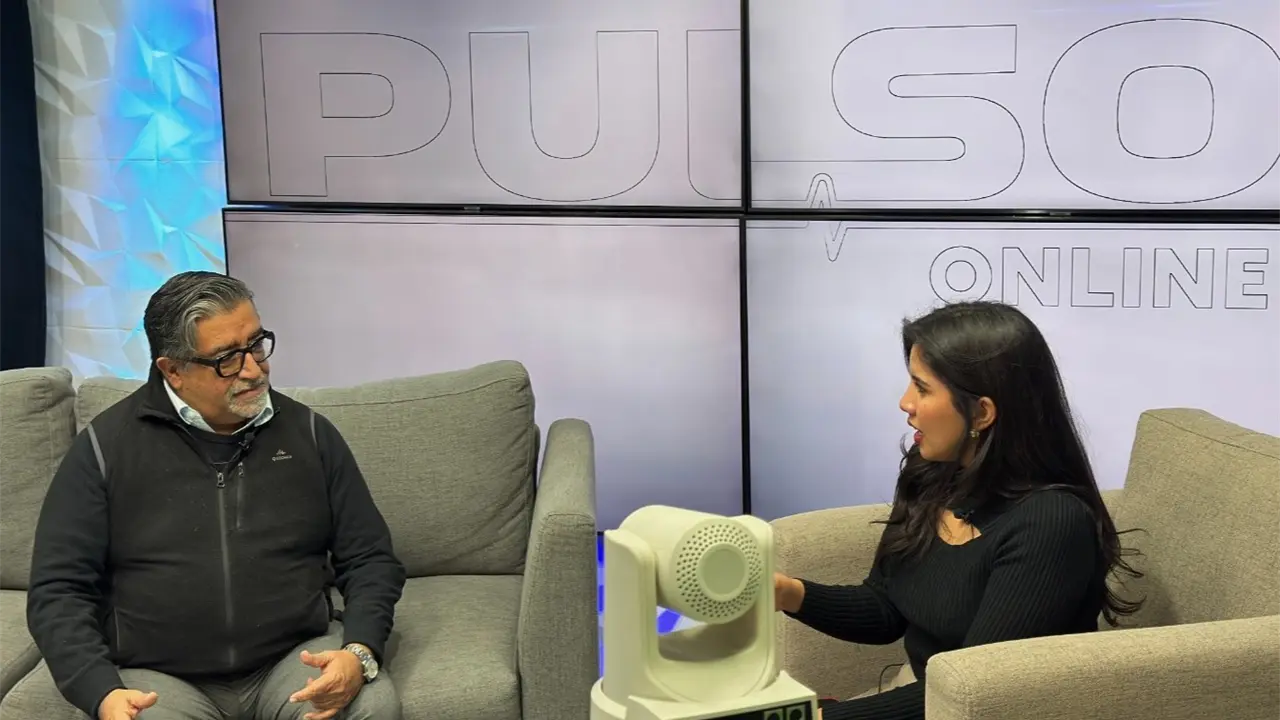 Enrique Cortés Rello en entrevista con Pulso al Aire/Foto: Pulso