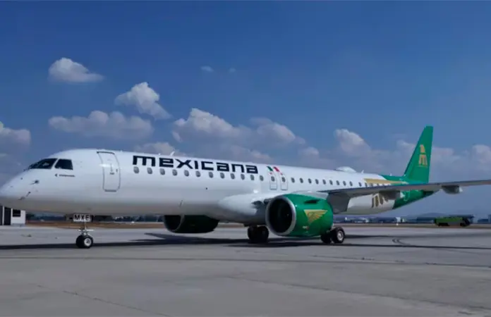 Mexicana de Aviación incorpora quinto avión al AIFA