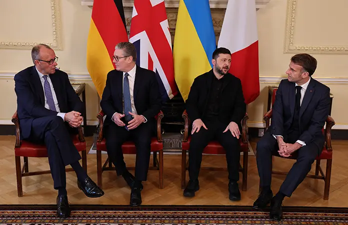 Zelenski se reúne con aliados