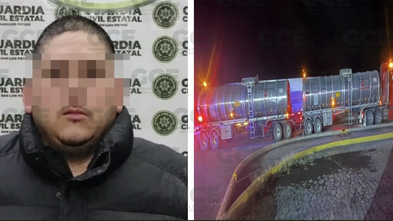 Cayó en operativo contra huachicol/Foto: GCE