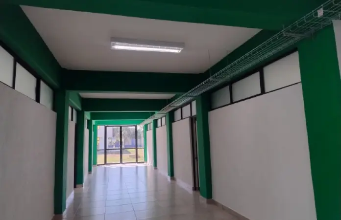 De verde pintan sede del Tec. Nacional