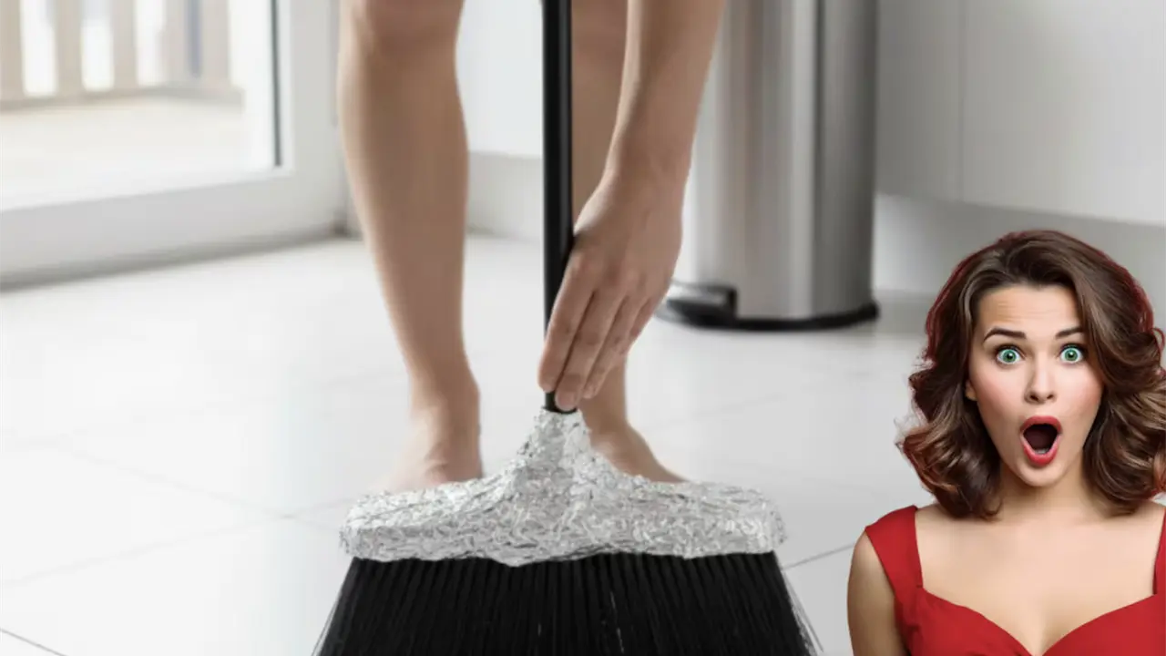 El truco del papel aluminio en la escoba gana terreno en hogares mexicanos