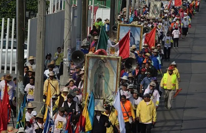 C5 supervisa peregrinaciones en Basílica de Guadalupe