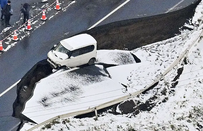 Evalúa Japón daños por sismo de magnitud 7,5