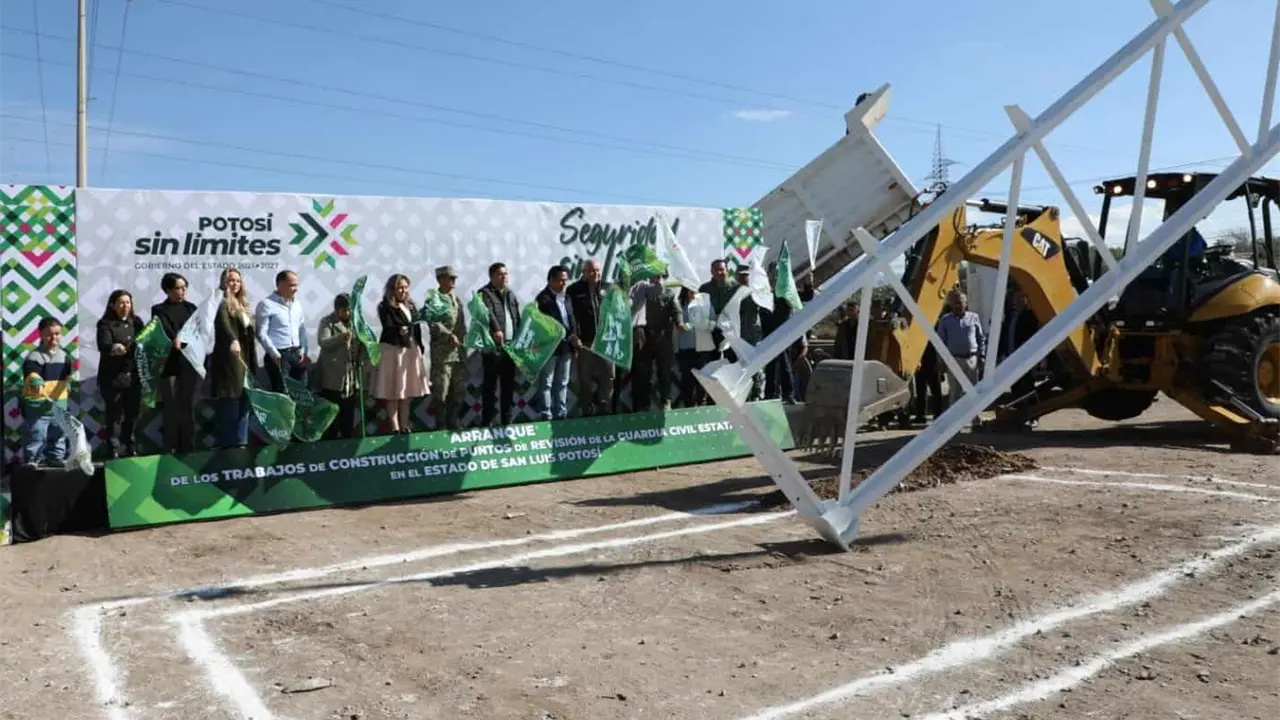 Inician obras de 15 puntos de revisión