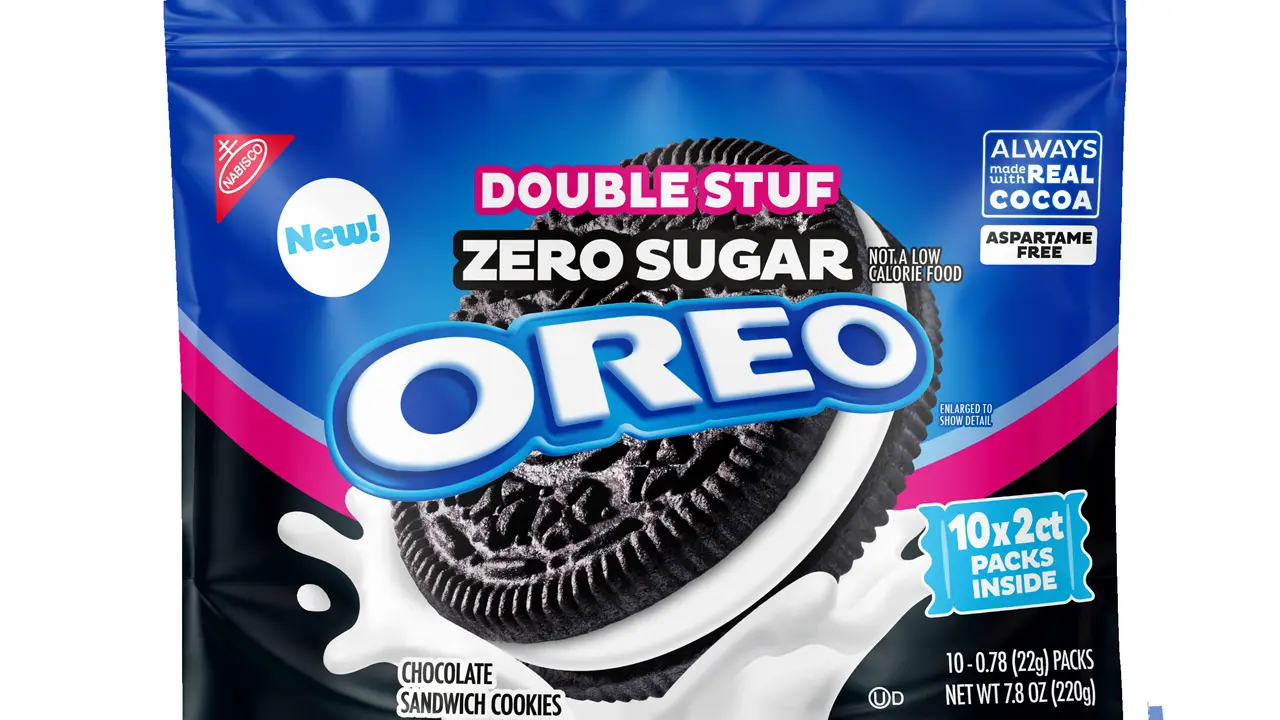 Oreo lanza galletas sin azúcar en Estados Unidos