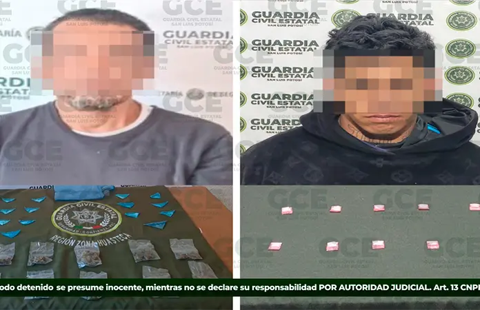 Cae par de "narcos" durante operativos