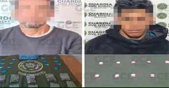 Cae par de "narcos" durante operativos