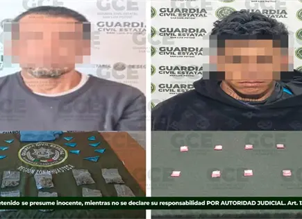 Cae par de "narcos" durante operativos Cae par de "narcos" durante operativos