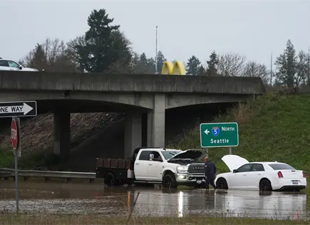 Inundaciones Históricas en Washington: Evacuaciones Masivas en Medio de Lluvias Torrenciales