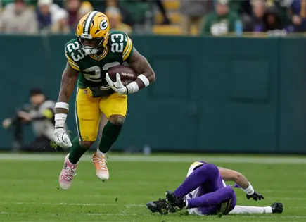 Dudas sobre corredores clave de los Packers para el partido en Denver Dudas sobre corredores clave de los Packers para el partido en Denver