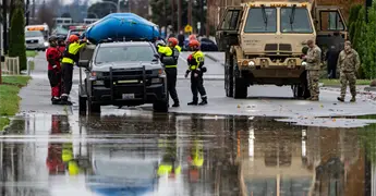 Inundaciones catastr&oacute;ficas en Washington por aire &aacute;rtico