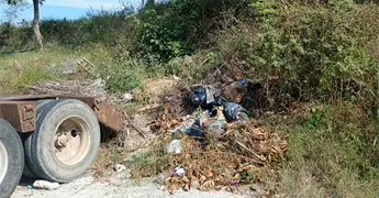Investiga Ecolog&iacute;a basurero clandestino 