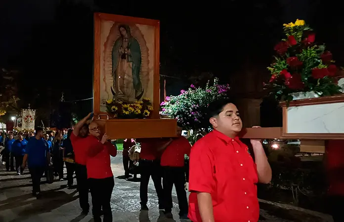 Se desborda la fe guadalupana de los potosinos