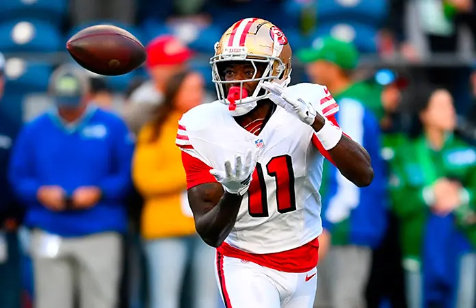 49ers colocan a Aiyuk en reserva
