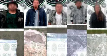 Arrestan a 6 personas por posesi&oacute;n de drogas