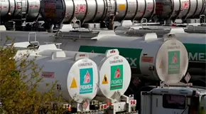 Cae inversión en Pemex 29%