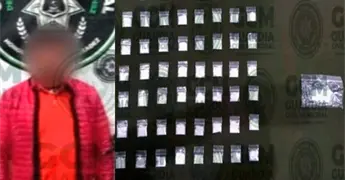 Cae supuesto "narco" tra&iacute;a 60 dosis de cristal