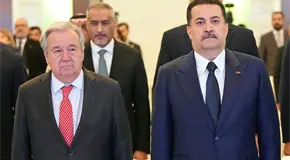 Jefe de ONU visita Irak