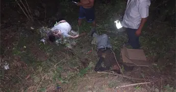 J&oacute;venes lesionados tras ca&iacute;da de motocicleta en Ciudad Valles