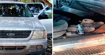 Localizan y aseguran vagoneta hurtada