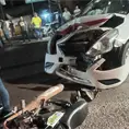 Muere joven motociclista tras choque con taxi