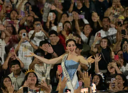 Fátima Bosch regresa a Tabasco como Miss Universo Fátima Bosch regresa a Tabasco como Miss Universo